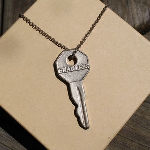Fearless Key Necklace